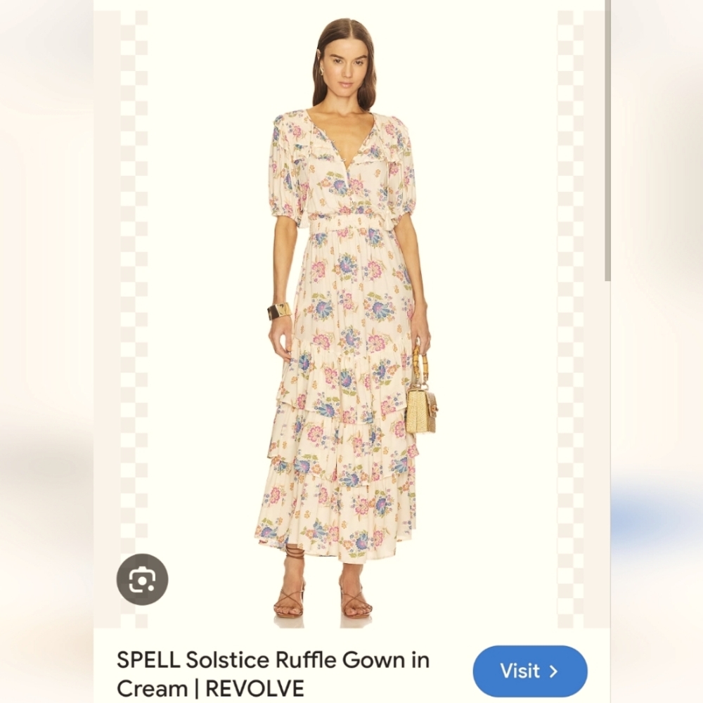 NWOT Spell Floral Maxi Dress